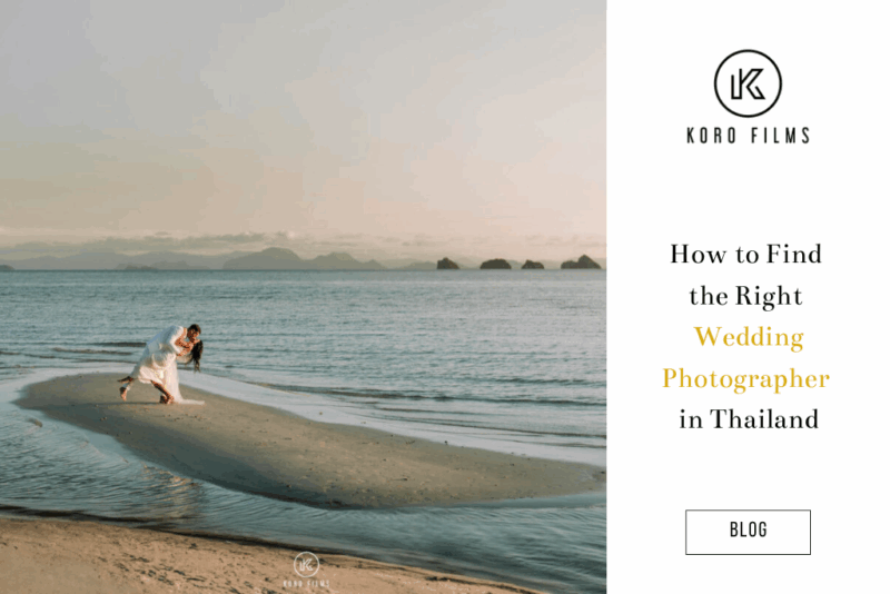 Wedding Photographer in Thailand